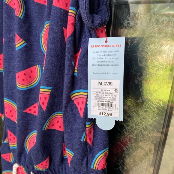 Cat & Jack Romper L 10/12 - Picture 5 of 6